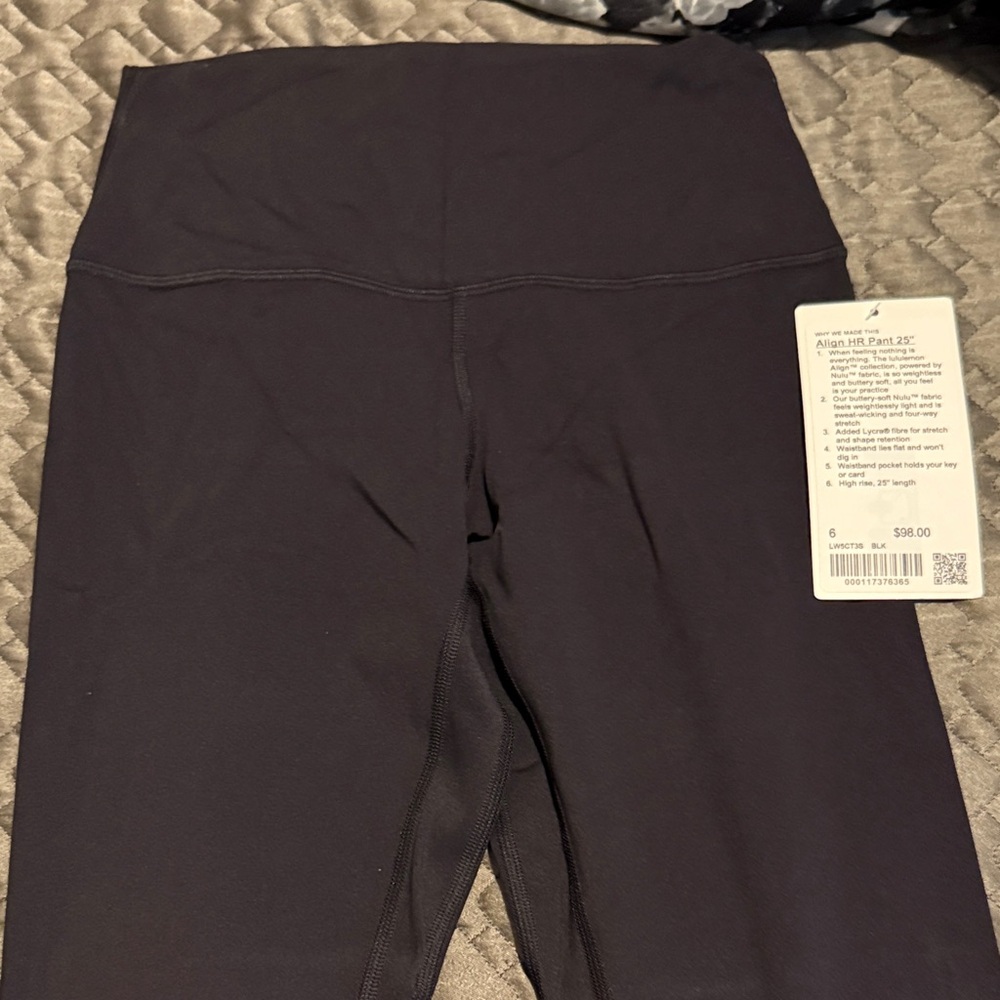Lululemon black align leggings